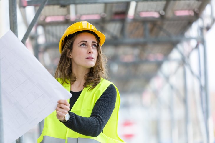 Ouvrier du bâtiment féminin