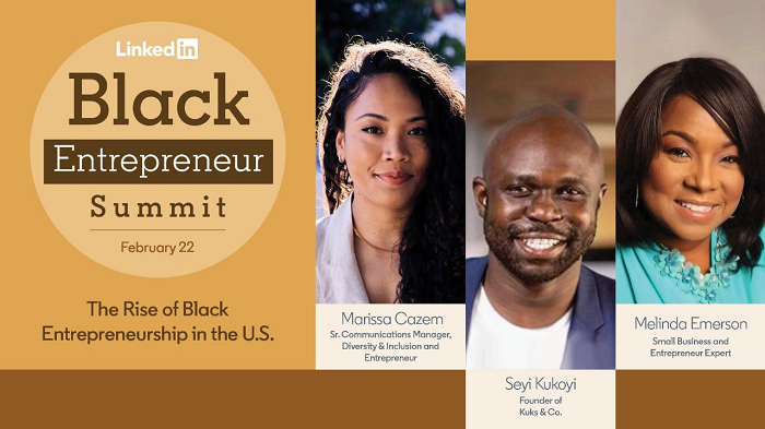Sommet des entrepreneurs noirs sur LinkedIn
