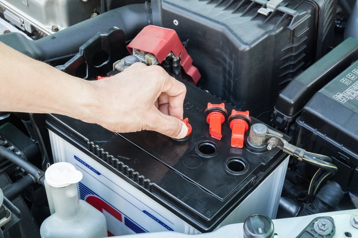 Check your car battery before you hit the road this summer.