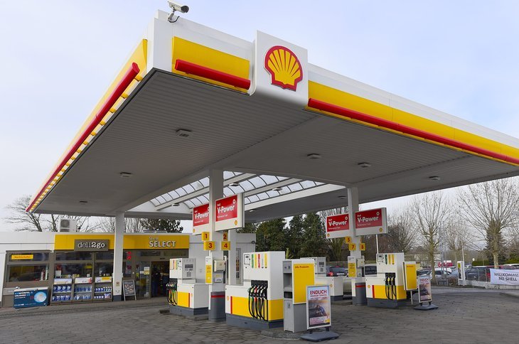Shell gas station