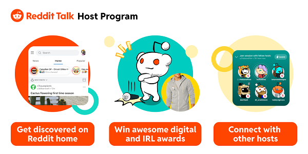 Reddit Talks Host Program