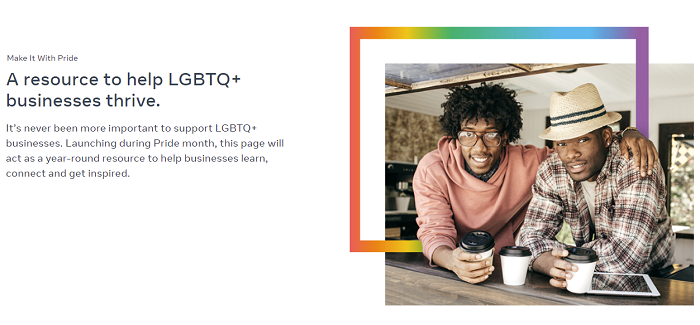Meta LGBTQ+ tools