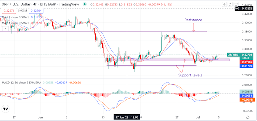 xrp turns bullish and has up to 18 potential upsurge