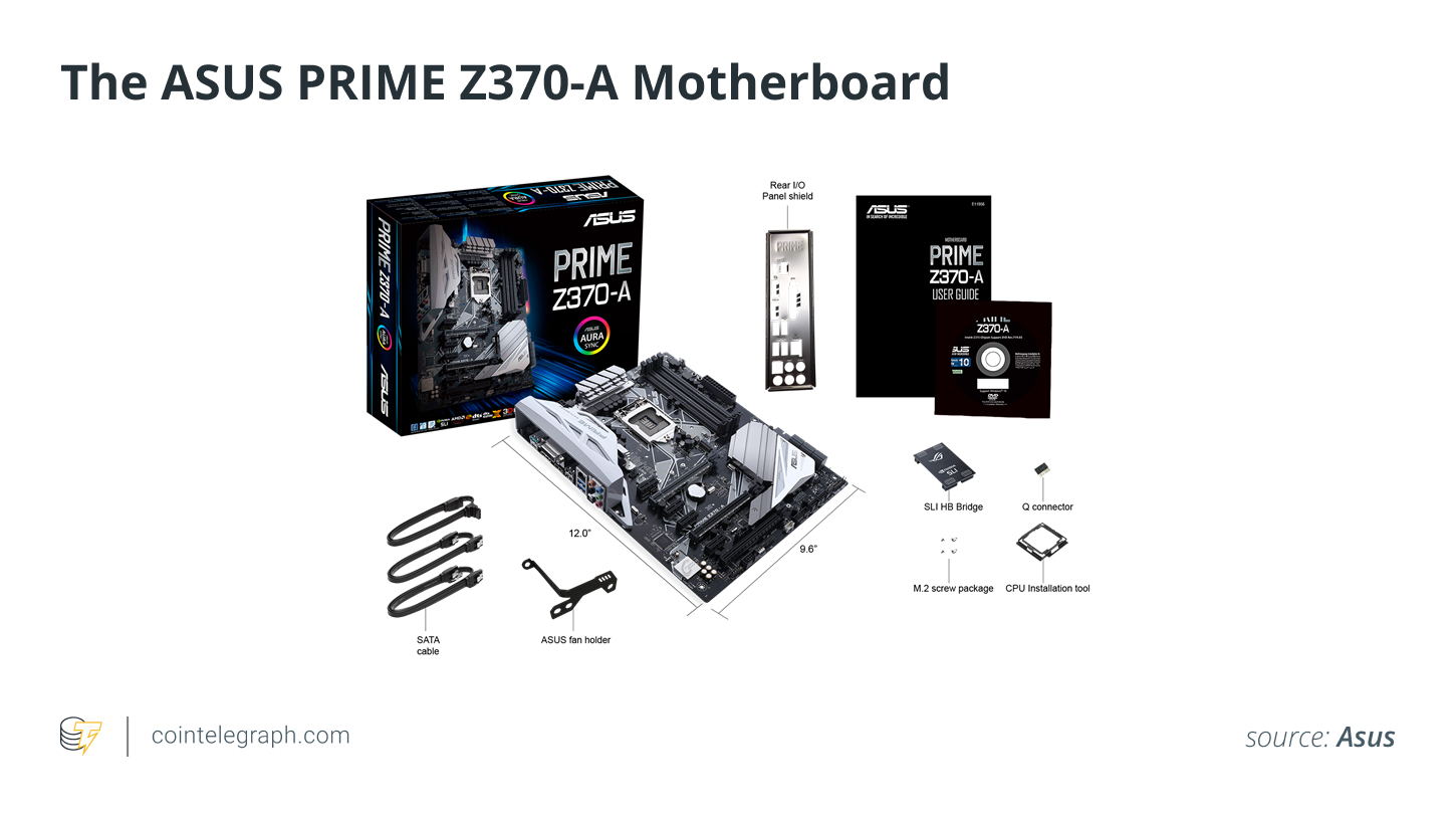 The ASUS PRIME Z370-A Motherboard