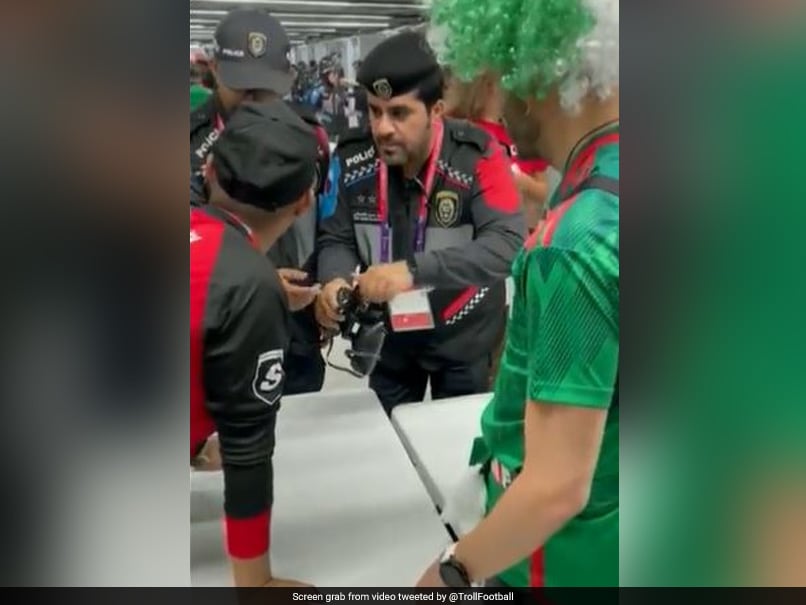 Watch: Fan Tries To Sneak Alcohol Inside Qatar World Cup Stadium In Binoculars, Gets Caught