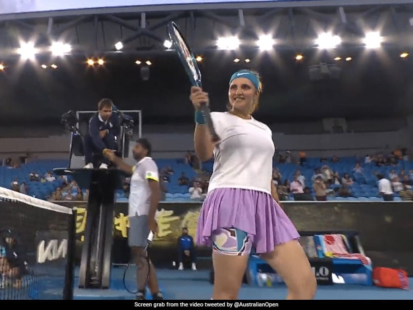 Watch: The Moment Sania Mirza-Rohan Bopanna Advanced To Final Of Australian Open Mixed Doubles