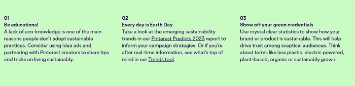 Pinterest sustainability study