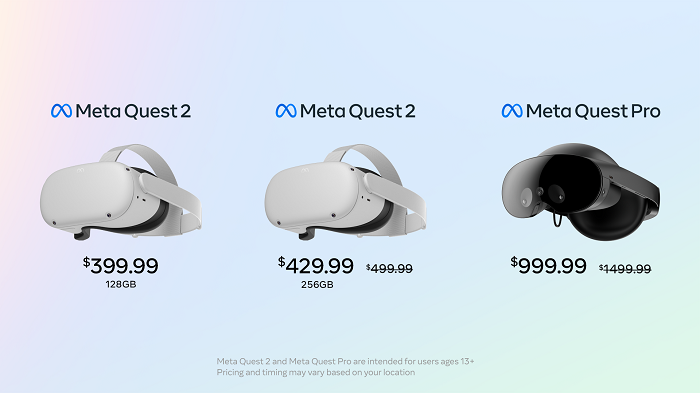 Meta Quest price drop
