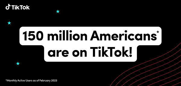 TikTok 150 million US users