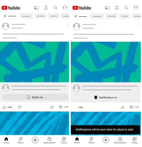 YouTube Live Notifications