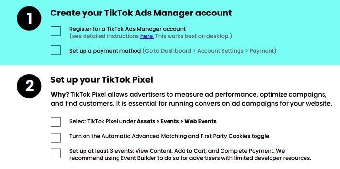 TikTok eCommerce Starter Guide