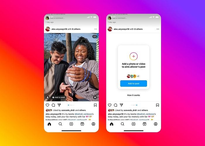 Instagram collaborative carousels