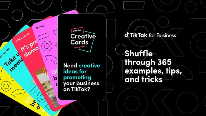 TikTok creative cards