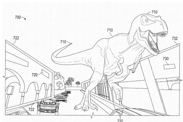 Snapchat dinosaur 3D