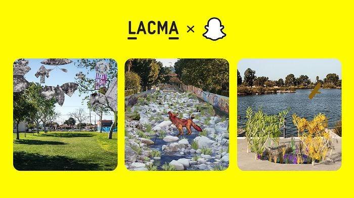 Snapchat LACMA Monumental Perspectives